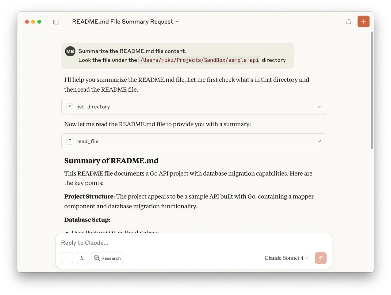 Claude Desktop file query 2